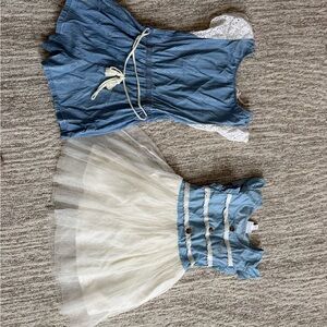 Dress and romper Jessica Simpson and Calvin Klein